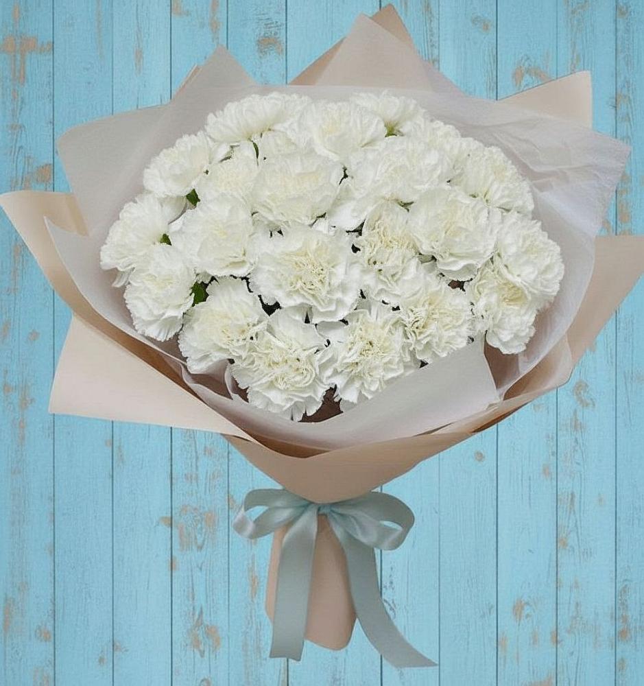 Букет цветов из: Гвоздики в Некрасово