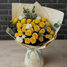 Букет цветов из:  Розы в Некрасово