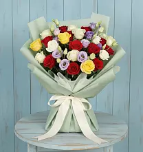 Букет цветов из:  Розы #REPLACE_PRED# Некрасово