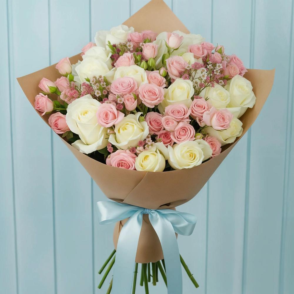 Букет цветов из: Розы в Некрасово