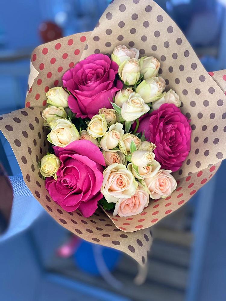 Букет цветов из: Розы в Некрасово