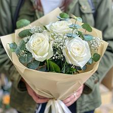 Букет цветов из:  Розы в Некрасово