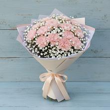 Букет цветов из:  Гвоздики в Некрасово