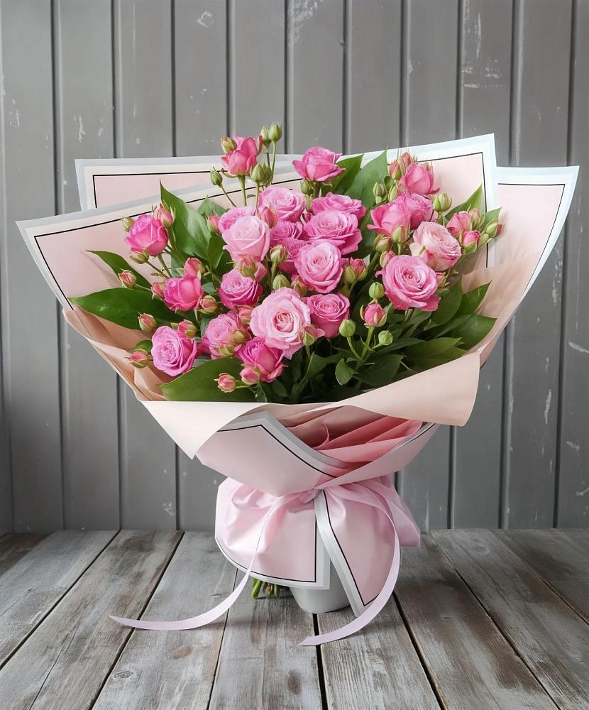 Букет Розовый кустик в Некрасово