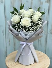 Букет цветов из:  Розы в Некрасово