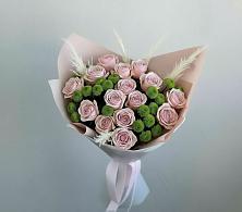 Букет цветов из:  Розы и Хризантемы в Некрасово