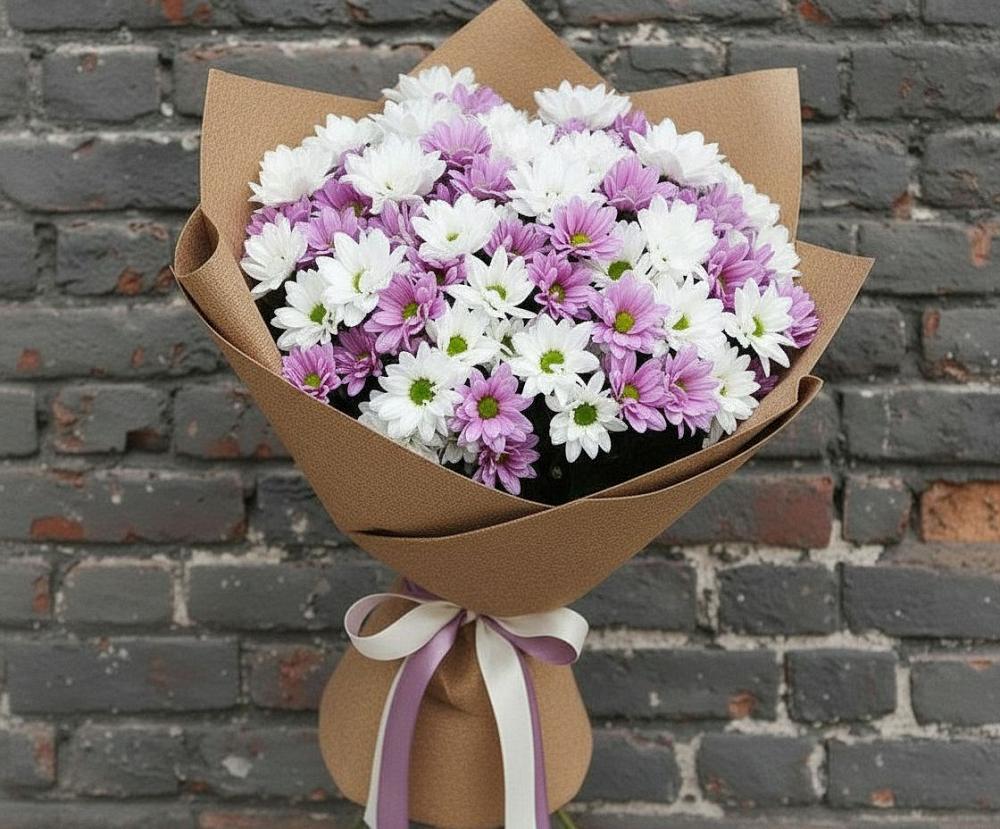 Букет цветов из: Хризантемы в Некрасово