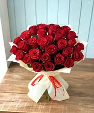 Букет 29 Красных роз в Некрасово