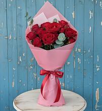 Букет цветов из:  Розы в Некрасово