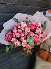 Букет цветов из:  Розы в Некрасово