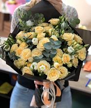 Букет цветов из:  Розы и Лизиантусы #REPLACE_PRED# Некрасово