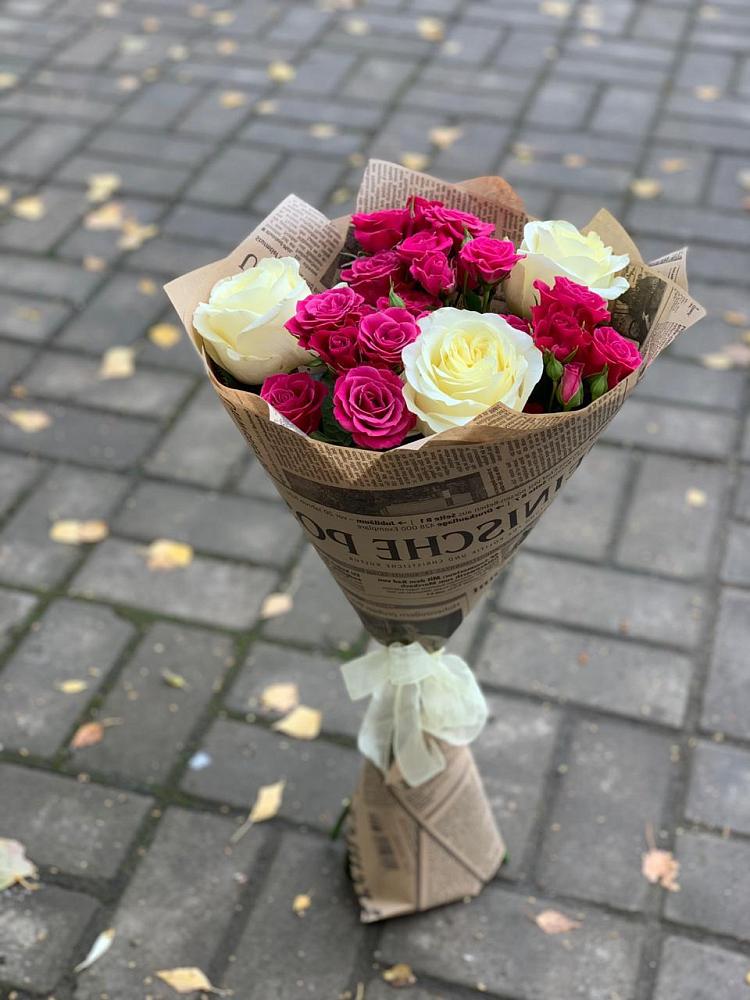 Букет цветов из: Розы в Некрасово