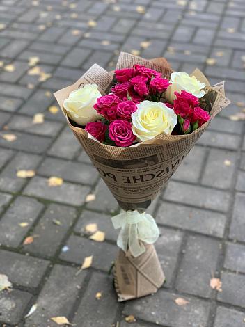 Букет цветов из: Розы в Некрасово