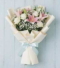 Букет цветов из:  Лилии в Некрасово