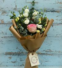 Букет цветов из:  Розы и Лизиантусы #REPLACE_PRED# Некрасово