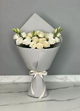 Букет цветов из:  Розы и Лизиантусы в Некрасово